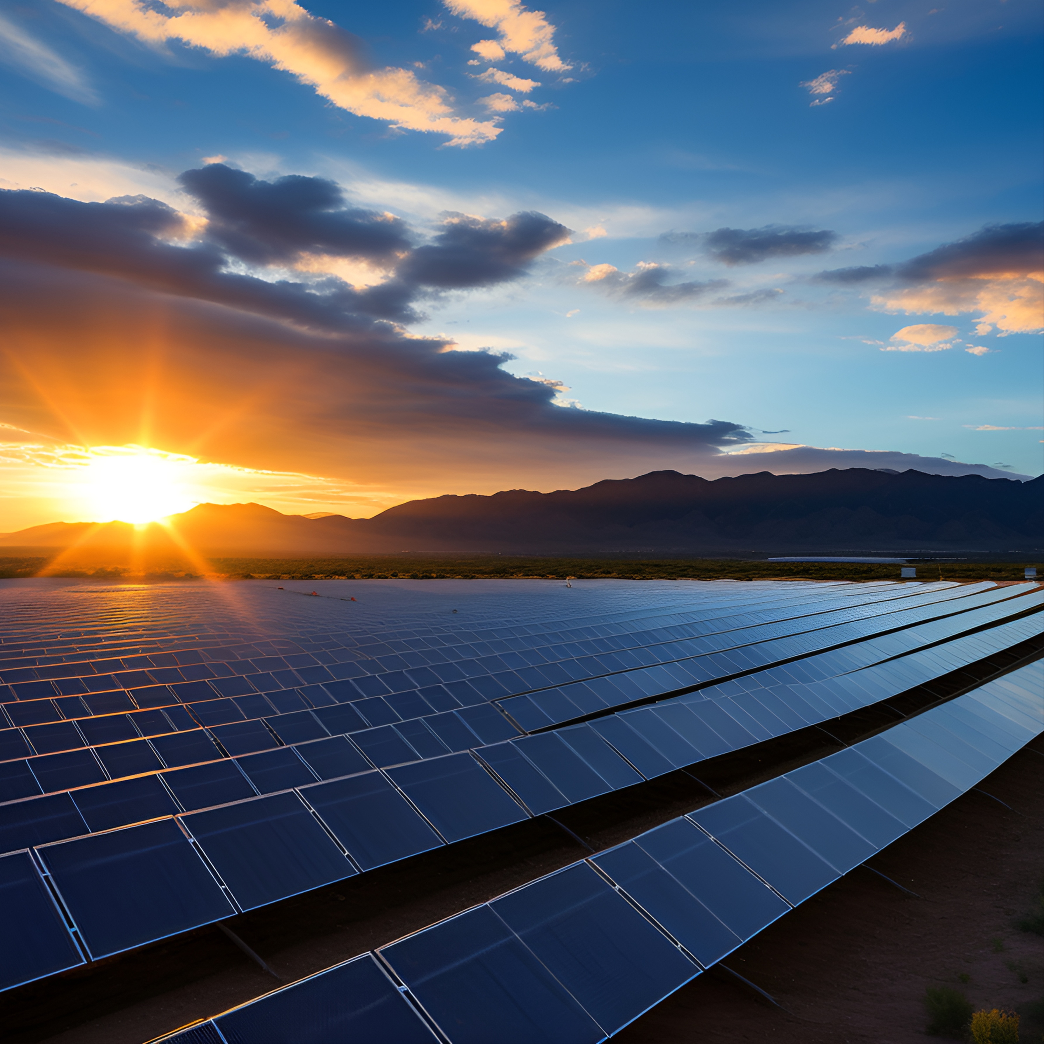 内蒙古库布齐50兆瓦光伏治沙项目